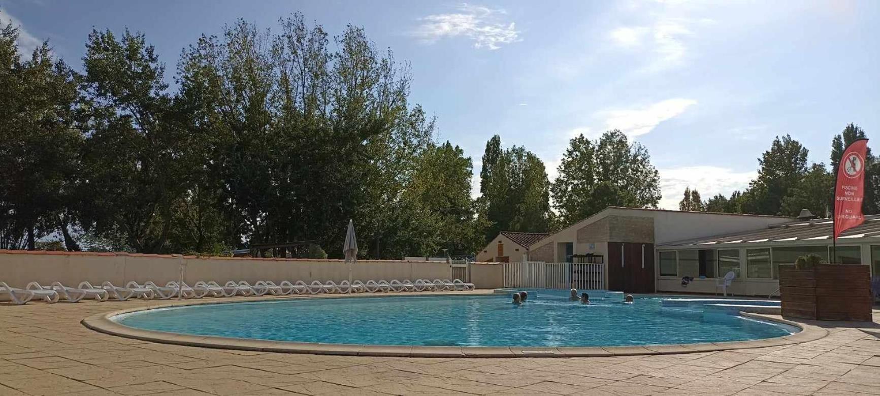 Mobilhome L'Oasis Camping Le Clos Cottet Angles  外观 照片