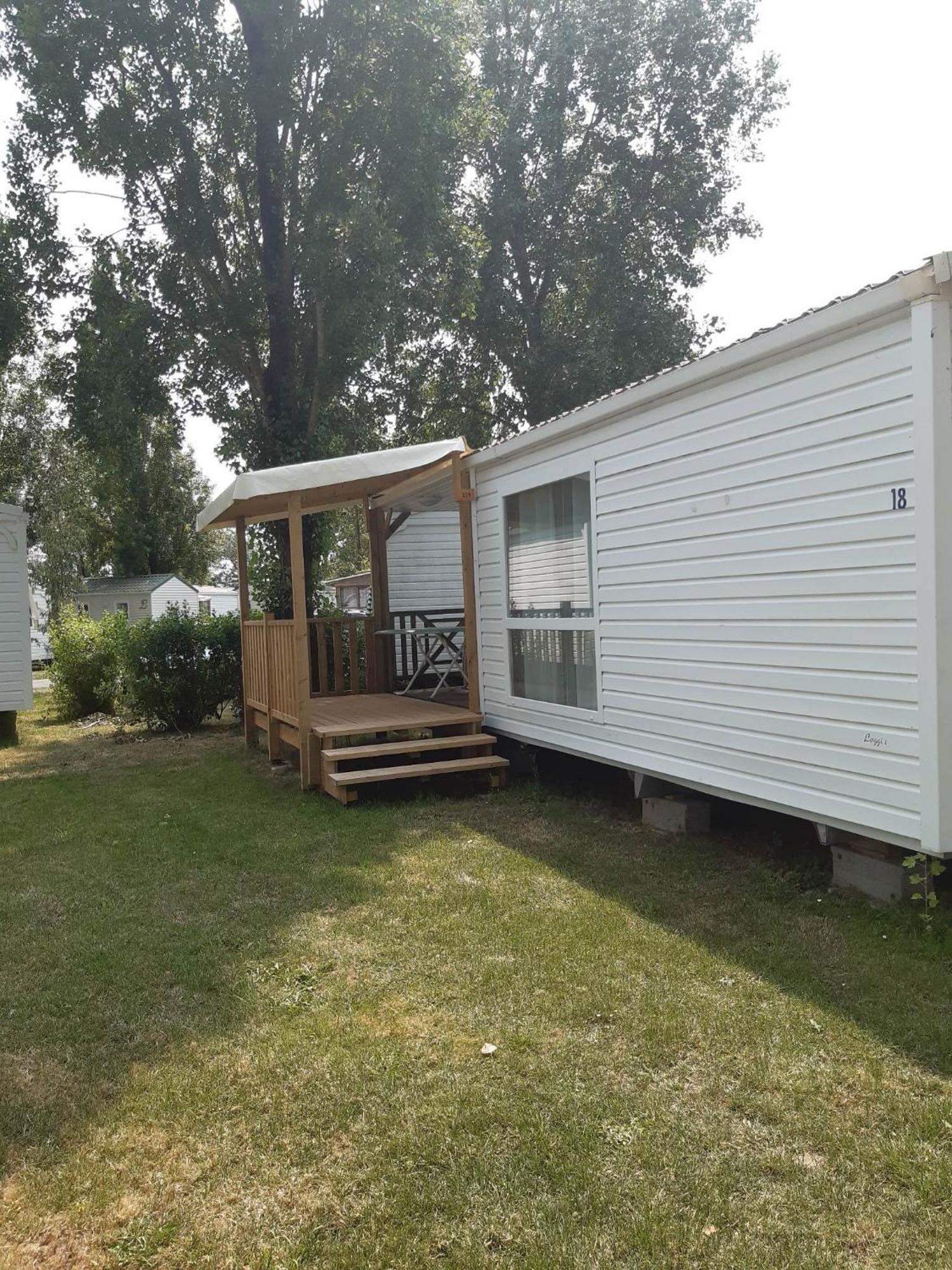 Mobilhome L'Oasis Camping Le Clos Cottet Angles  外观 照片