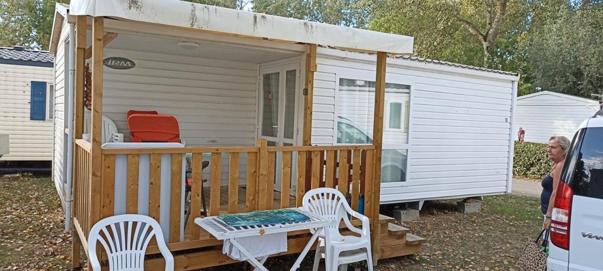 Mobilhome L'Oasis Camping Le Clos Cottet Angles  外观 照片