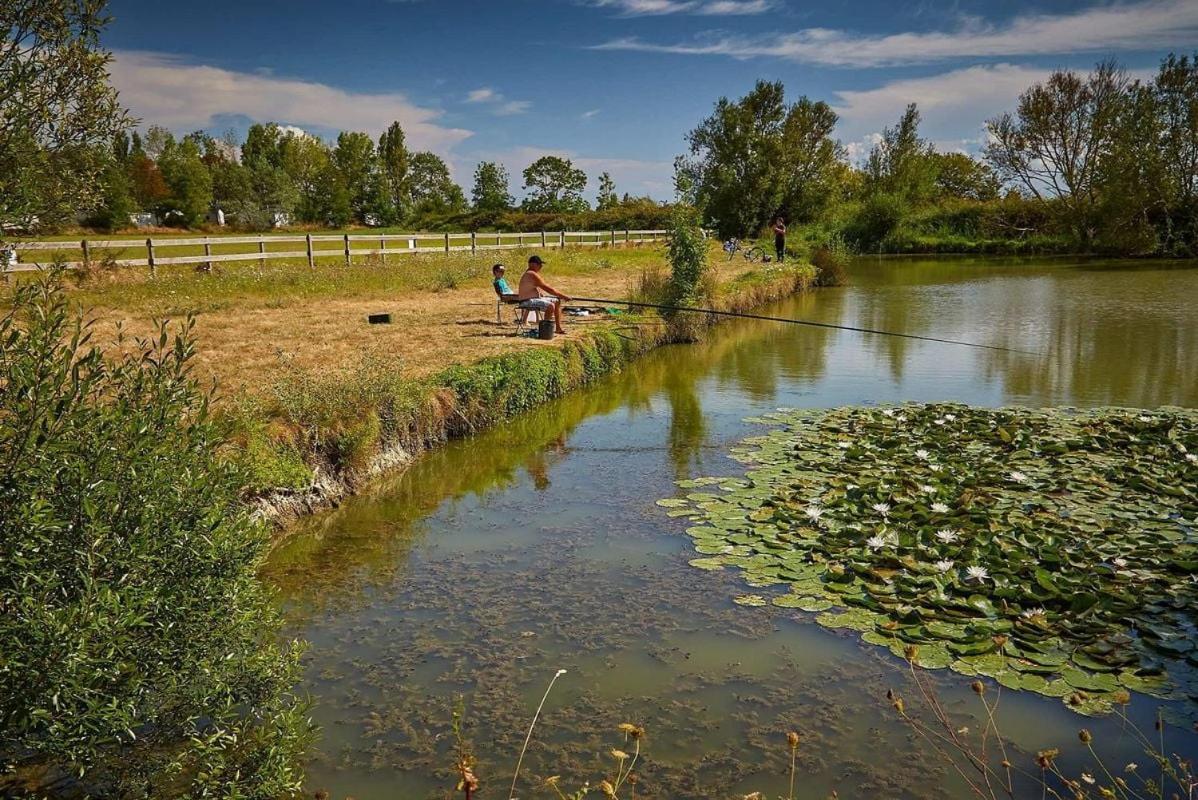 Mobilhome L'Oasis Camping Le Clos Cottet Angles  外观 照片
