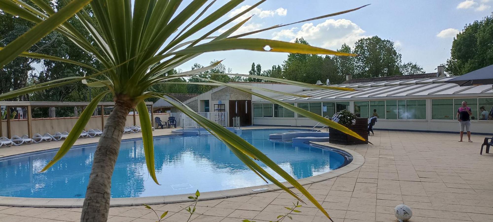 Mobilhome L'Oasis Camping Le Clos Cottet Angles  外观 照片