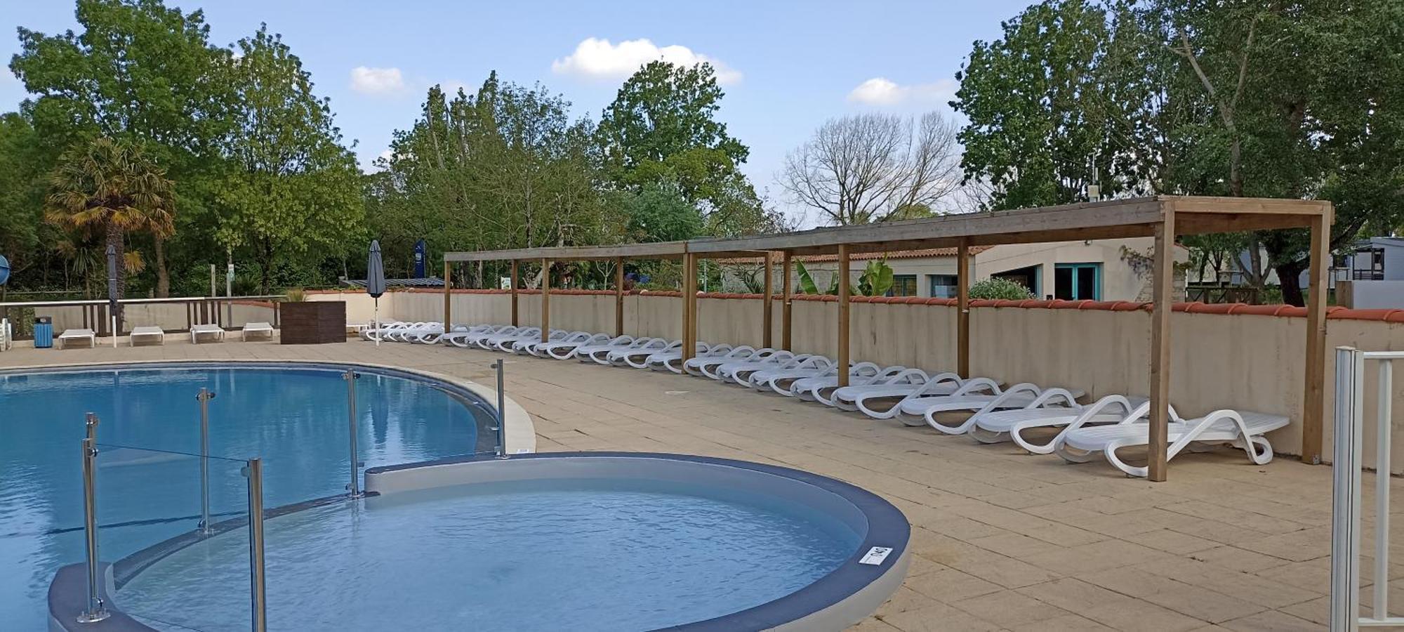 Mobilhome L'Oasis Camping Le Clos Cottet Angles  外观 照片